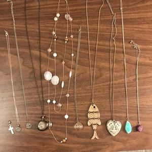 Assorted necklaces